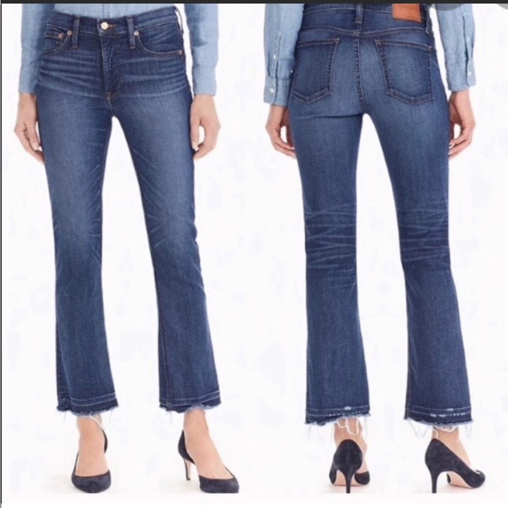 J. Crew Dark Blue Women Jeans - Picture 4 of 4